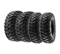 SunF A043 25x8-12 & 25x10-12 Sport Performance XC ATV UTV Quad Pneumatici radiali 6PR TL 63N E4, set di 4 pezzi