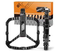 SUNFATT Set di pedali per bicicletta, 9/16 pollici, 3 cuscinetti sigillati, antiscivolo, impermeabili, antipolvere e leggeri, per bici da corsa, mountain bike, BMX, e-bike