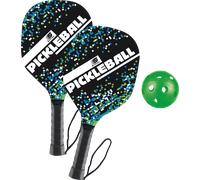 Sunflex sport set di racchette pickle ball 2 pezzi con palla e sacca di custodia