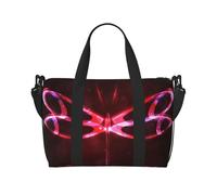 Sunflower Butterfly Sunny Crossbody Borsa da viaggio - Borsa da viaggio impermeabile, grande capacità, Libellula lucida, Taglia unica