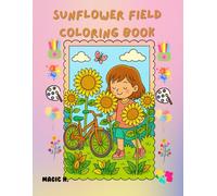 Sunflower Field Coloring Book