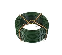 Sunflower FLOR78610 Filo, Ferro, Plastificato, 1.4 mm x 50 mt, Verde