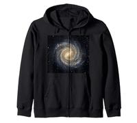 Sunflower Galaxy M63 Astronomia Spazio Amanti Felpa con Cappuccio