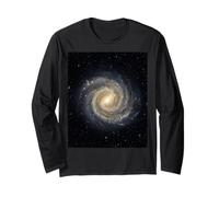 Sunflower Galaxy M63 Astronomia Spazio Amanti Maglia a Manica