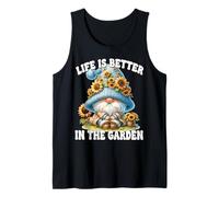 Sunflower GNOME Dad for Mom Life Is Better in The Garden Canotta