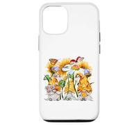 Sunflower Gnome For Beekeeper Daisy Flower And Honey Bee Custodia per iPhone 12/12 Pro
