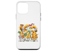Sunflower Gnome For Beekeeper Daisy Flower And Honey Bee Custodia per iPhone 12 mini