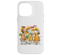 Sunflower Gnome For Beekeeper Daisy Flower And Honey Bee Custodia per iPhone 14 Pro Max