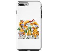 Sunflower Gnome For Beekeeper Daisy Flower And Honey Bee Custodia per iPhone 7 Plus/8 Plus