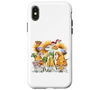 Sunflower Gnome For Beekeeper Daisy Flower And Honey Bee Custodia per iPhone X/XS