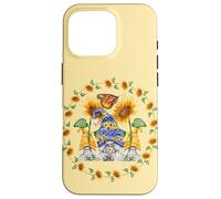 Sunflower Gnome For Women Shows Heart And Love For Summer Custodia per iPhone 16 Pro