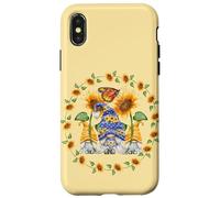 Sunflower Gnome For Women Shows Heart And Love For Summer Custodia per iPhone X/XS