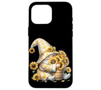 Sunflower Gnome Graphic For Women Flower Lover And Summer Custodia per iPhone 16 Pro Max