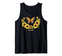 Sunflower Keep Positive Butterflies Quotes Butterfly Canotta