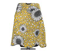 Sunflower Leopard Print Uomo Donna Mantella Taglio Capelli Tutta Lunghezza Mantella Parrucchiere Leggera Mantellina Parrucchiere Per Parrucchieri Tagliare I Capelli Uso Domestico 168X140Cm