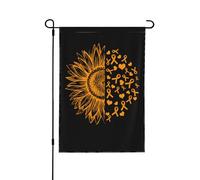 Sunflower Multiple Sclerosis Awareness Bandiera Da Giardino Stagionale Bandiera Da Esterno Colorato Bandiere Da Cortile Per Decorazione Campionato Soggiorno 30X45cm