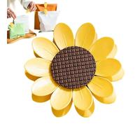 Sunflower Seal Clips, Magnetic Food Bag Holders, Refrigerator Clip Set with Tight Sealing Function, Sturdy Bag Fasteners with Colorful Flower Look, Home Storage Clips for Kitchen Use