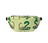 Sunflower Seeds - Marsupio a tracolla grande, idea regalo per sport, festival, allenamento, viaggi, corsa, casual, nero, taglia unica, Nero , Taglia unica