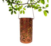 Sunflower Solar Lights Outdoor, 10x10x18cm Waterproof Hangable Metal Lamp Projection, Energy-Saving Lantern, For Balcony Backyard Patio Driveway Walkway Lawn Garden Trees Yard Porch