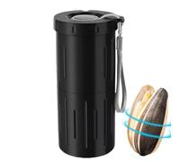 Sunflower Spit Cup - Leak-proof Snack Organizer, Light Sunflower Shells Storage with Seed Cup for Outdoor Use | Spill-Free Snack Holder for Car Hiking Camping Picnic Sports Game Traveling Fishin