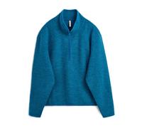 Sunflower - Wool Half Zip Sweatshirt - - Knitwear - Uomo - Blu - L