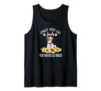 Sunflowers JRT Dog Lover Once You Go Jack Never Back Canotta