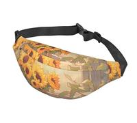 Sunflowers Under The Window sill Crossbody Marsupio multifunzionale grande marsupio per uomini e donne sport all'aria aperta viaggi alla moda e portatile, Come nella foto, Taglia unica, Zaino da