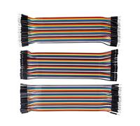 SUNFOUNDER 120PCS Breadboard Cavi Maschio-Maschio, Femmina-Femmina, Maschio-Femmina Cavetti per Arduino Raspberry Pi