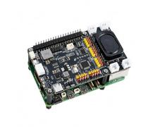 SunFounder Fusion HAT+ scheda di espansione per Raspberry Pi5/4/3B+/Zero 2W, 4 driver motori DC, 12 servo PWM,ADC,altoparlante e microfono,compatibile con AI LLMs(ChatGPT/Gemini)