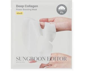 Sungboon Editor Deep Collagen Power Boosting Mask, Maschera al collagene idrogel.
