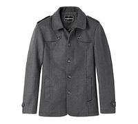 Sungerdasa Cappotto da Uomo in Lana Corto Trench Cappotti Giacche Elegante Trincea Cappotto Invernale Business Calda Invernale Coat in Caldo Imbottito Foderato
