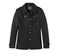 Sungerdasa Cappotto da Uomo in Lana Corto Trench Cappotti Giacche Elegante Trincea Cappotto Invernale Business Calda Invernale Coat in Caldo Imbottito Foderato