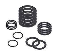 SUNGIFT 25076RP Kit O-Ring Rondelle in gomma per valvole a stantuffo Intex, rondella filtro e kit anello per raccordi da 1-1/2" (15 pezzi) - 10745, 10262 e 10255