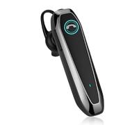 Sungive Auricolari wireless Bluetooth 5.3, autonomia standby fino a 280 ore, 33 ore di conversazione, utilizzabili in modalità mono, riduzione rumore, connessione a due dispositivi.(Nero)