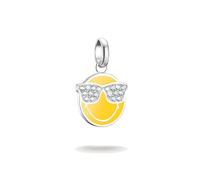 Sunglasses Charm - Connect, Smiley World Smiley, con zirconi (sintetici), THOMAS SABO