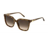 SUNGLASSES FURLA - MAT: Cellulose acetate_C: SHINY STRIPED BROWN D: 140x17 / Female Cura della persona e salute