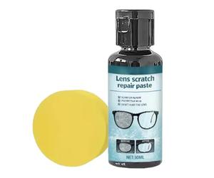 Sunglasses Scratch Remover - 30 ml Anti-Fog Eyewear Maintenance Paste | Eyeglass Scratch Repair Solution | Restorative Clear Coat For Sunglasses Goggles Framed Eyewear And Prescription Lens Care