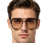Sunglasses Vinage Square Frame Double Bridge golf summer outdoor travel