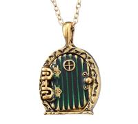 sunglnl Collana vintage da uomo, con ciondolo a medaglione pieghevole, monocle, significato commemorativo, stile metallico, idea regalo, 50cm/20.47inch, Lega di acciaio, Nessuna pietra preziosa