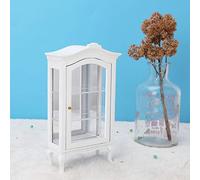 SUNGOOYUE 1:12 Bambola Mini Armadio per Esposizioni in Legno a Tre Strati Decorazioni per la Casa delle Bambole per gli Amanti delle Bambole Accessori per Bambini
