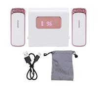 SUNGOOYUE 1 a 2 Microfono Wireless Microfono Lavalier Microfono, su Microfono per la Registrazione di Video in Streaming Live Vlogging con Suono Onnidirezionale del Parabrezza Gamma