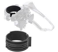 SUNGOOYUE 2 Pezzi di Conversione del Deragliatore Davanti in Bici Shim da 34,9 Mm a 31,8 Mm Mountain Bicycle Alluminio Adattatore per Morsetto Deragliatore in Lega di Alluminio per Accessorio per