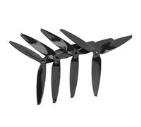 SUNGOOYUE a Tre Pale, Set di Eliche 4PCS 7040 FPV con 3 Pale per Drone da Corsa FPV RC da 7 Pollici e 8 Pollici (Black)