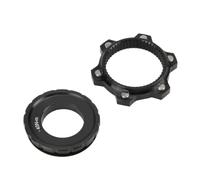 SUNGOOYUE Adattatore da Mozzi Center-Lock a Rotore Freno a Disco a 6 Bulloni per Convertire i Mozzi Center-Lock per Adattarsi a Rotori a 6 Bulloni per MTB