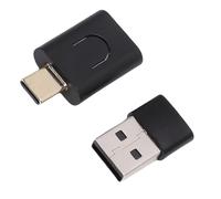 SUNGOOYUE Adattatore da USB a USB C, Trasmettitore Bluetooth 5.4 Adattatore Audio con Aptx Adattivo a Bassa Latenza per TV PC Laptop Auto Ad Auricolari Wireless Cuffie, Plug and Play