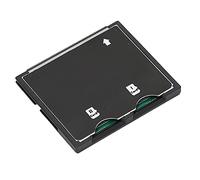 SUNGOOYUE Adattatore di TIPO I CF TIPE I TIPO I, Scheda di Memoria Ad Alta velocità per L'adattatore CF per le Fotocamere /// Fuji, Supporta Micro Archiviazione, Plug e Gioco da 512 GB (Doppio TF a