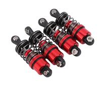 SUNGOOYUE Assorbitori di Ammortizzatori RC 52 Mm Smellri in Lega di Alluminio, Sospensioni 4 Pezzi per 1:10 Fuori Strada RC Auto RC (Rosso)