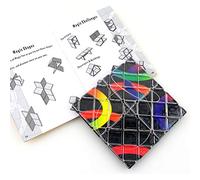 SUNGOOYUE Aumenta l'intelligenza, Cubi Puzzle Pieghevoli a 8 Pannelli per Bambini di 6 Anni, Esercizio di Coordinazione Occhio-mano, Struttura Resistente, Stimolazione Visiva, Utilizzo Versatile,