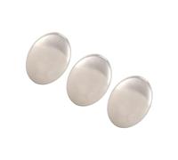 SUNGOOYUE Barra di Sapone in Acciaio Inossidabile Antiruggine (3PCS) | Saponetta in metallo di lunga durata per l\'odore di fumo di pesce Elimina l\'odore di fumo di pesce Chef di cucina a prova