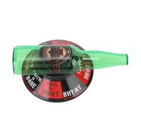 SUNGOOYUE Bere Gioco di Bottiglie di Rotazione, Punta di Plastica Classico Gioco di Bottiglia Rotante Verticale con 2-6 Giocatori, per Barbecue, Picnic e Altre Scene Festive